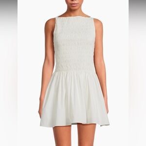 Faithfull the Brand Noa Smocked Minidress